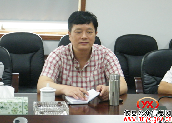 株洲市贸促会副会长刘志刚一行来攸县调研全市会展经济工作