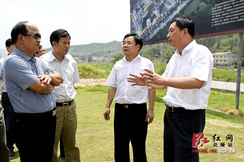 王志刚来炎调研罗霄山片区扶贫工作