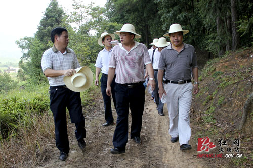 炎帝陵拟建环山游道和生态停车场