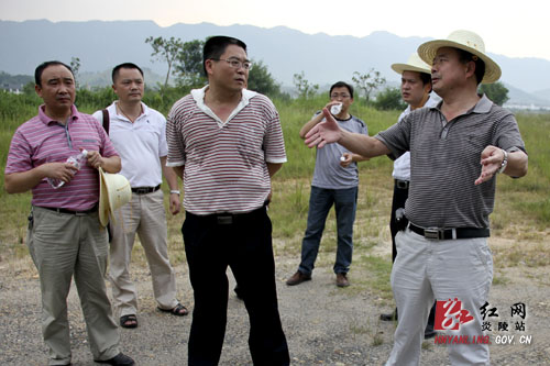 炎帝陵拟建环山游道和生态停车场