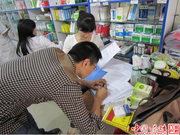 市县联合开展专利执法检查活动