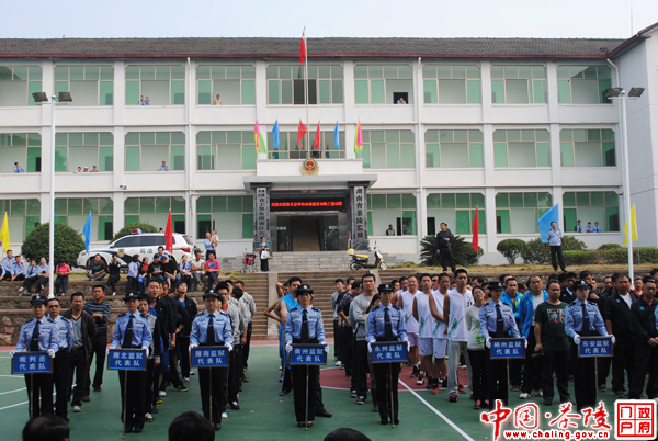 湖南省监狱系统2012年职工篮球赛湘南片区开赛