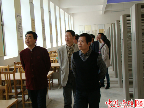 周德才考察“中国书法之乡”——永新