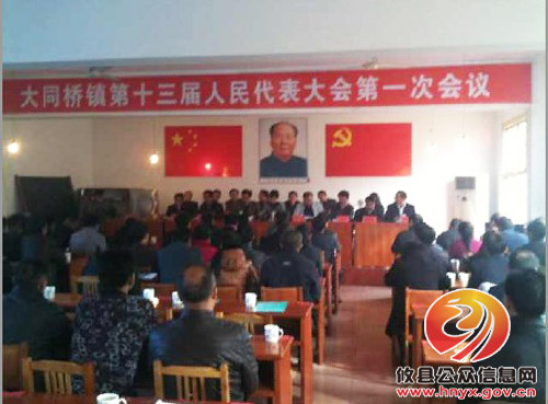 攸县大同桥镇召开第十三届人民代表大会第一次会议