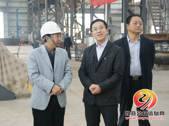 龚红果一行到攸县工业园视察并指导工作