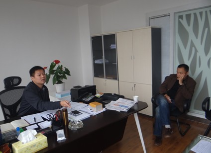 区发改局主动对接服务新芦淞产业公司