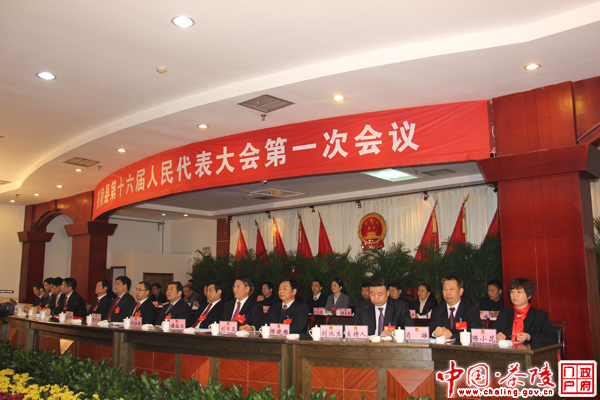 茶陵县第十六届人民代表大会第一次会议举行第二次全体会议