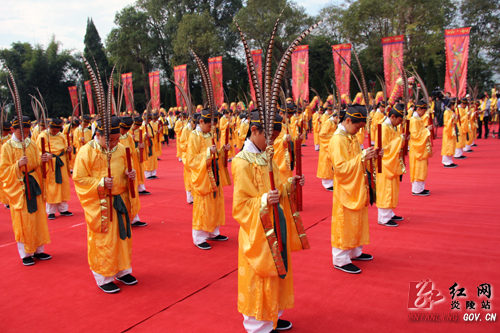 ＂八佾舞＂首次亮相炎帝神农祭祀大典