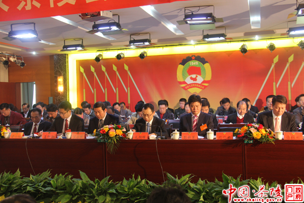 政协茶陵县第八届委员会第一次会议隆重开幕