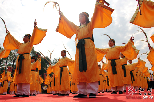＂八佾舞＂首次亮相炎帝神农祭祀大典
