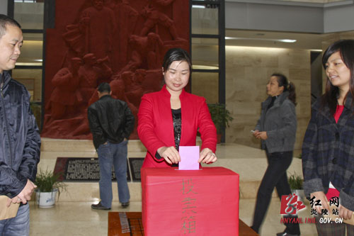 炎陵县如期举行县乡人大代表投票选举
