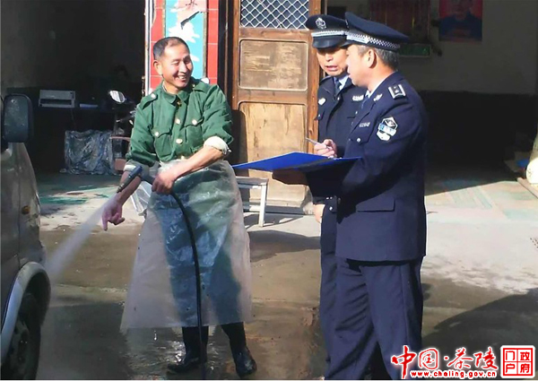 城区洗车行业专项整治见成效