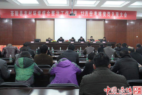 茶陵召开农村环境综合整治工作考核奖罚兑现大会