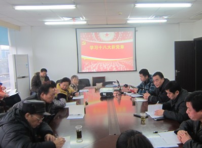 芦淞区城管局机关支部召开学习会议