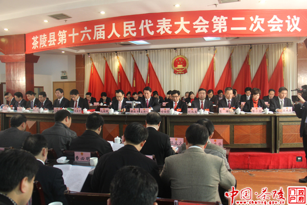 【两会】茶陵县十六届人大二次会议隆重开幕