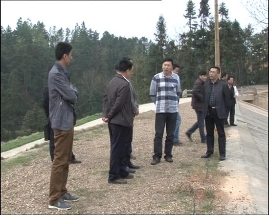 省水利厅副厅长刘佩亚督查株洲县汛前准备工作