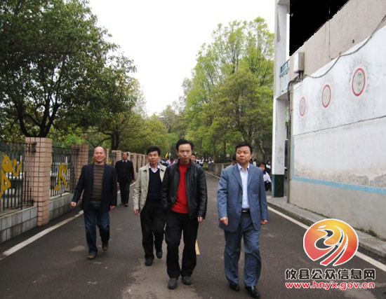胡湘之一行到攸县一中调研指导工作