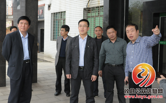 龚红果一行到城管系统调研指导工作