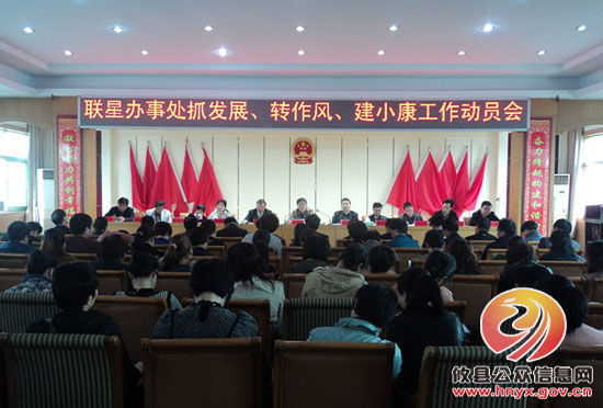 联星街道办事处召开2013年经济工作会议