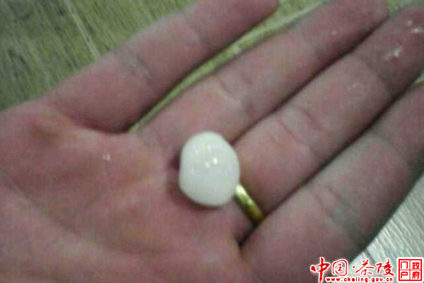 今凌晨 冰雹袭击茶陵