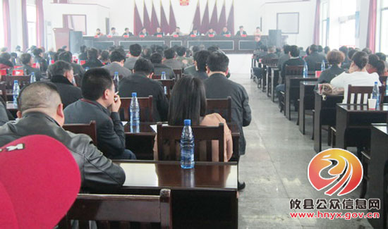 攸县黄丰桥镇召开了封山育林动员大会