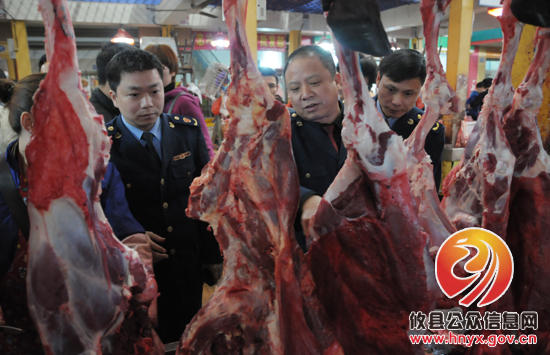 【315维权】攸县工商局提醒:一看二摸辨别注水牛肉