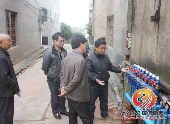 攸县自来水公司进行小区管网改造
