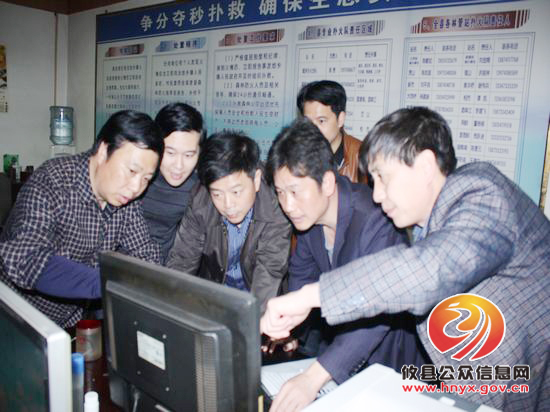 陈运发督查指导攸县森林防火工作