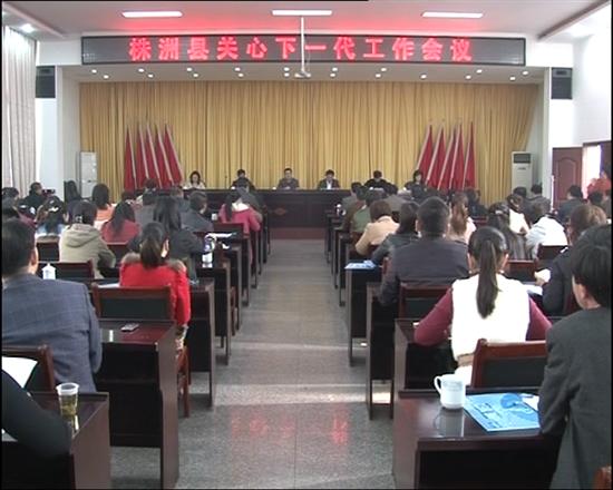 株洲县召开关心下一代工作会议