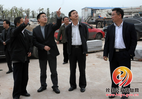 龚红果到攸县重点工程项目建设地调研指导工作
