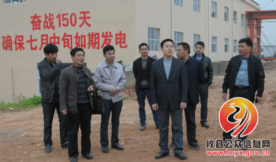 龚红果到攸县重点工程项目建设地调研指导工作