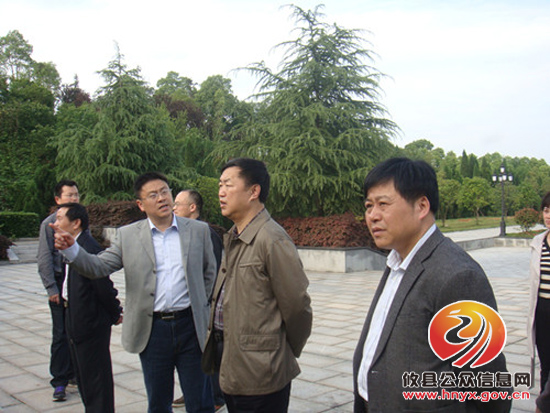 省人口计生委副主任张义昌一行视察攸县工作
