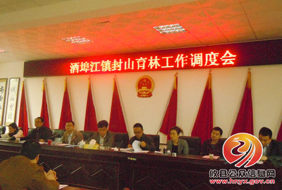 酒埠江镇人民政府召开封山育林工作调度会