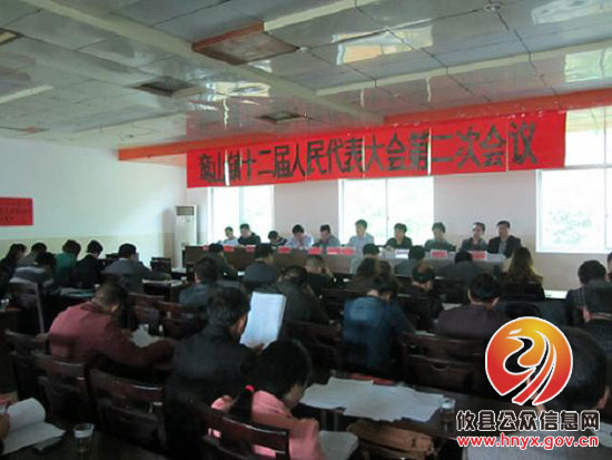 鸾山镇召开十二届人大二次会议　周雪飞当选镇长