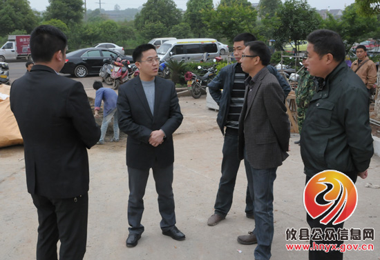 龚红果到攸县重点工程项目建设地调研指导工作