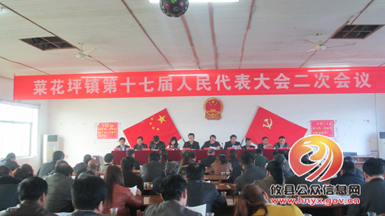 菜花坪镇成功召开第十七届人大二次会议