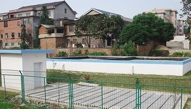 攸县农村环境综合整治 小村庄变身乡村公园