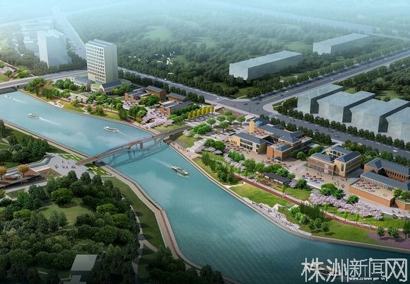 株洲开建省内最大城市湿地 龙母河5年后实现通航
