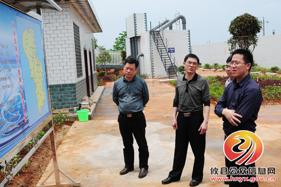 龚红果调研攸县部分水利项目工程建设情况