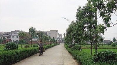 攸县农村环境综合整治 小村庄变身乡村公园