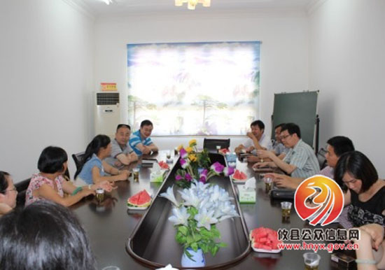 郴州永兴县、安仁县两地档案局来我县参观考察