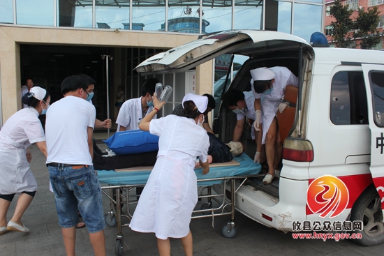 攸县中医院开展急诊急救应急演练