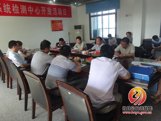 市农村环境综治工作组来攸县检查养殖业环境污染治理工作