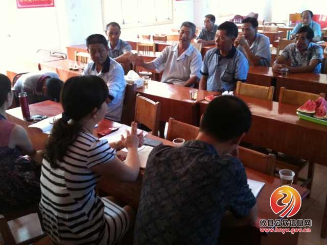 大同桥镇组织召开八&middot;一座谈会