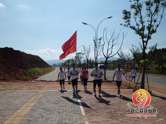 攸县安监局参加2013年全民健身行竞赛活动