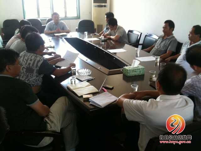 大同桥镇召开大同桥商业城项目协调会