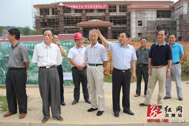 市政协老领导一行来炎考察指导工作