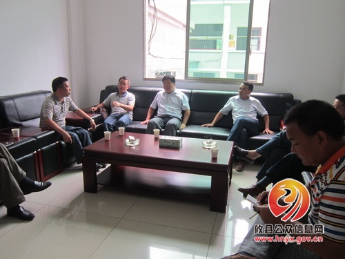 文斌一行督查指导广山干线工程建设