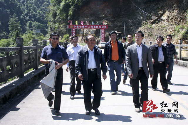 省交通运输厅副厅长詹新华来炎调研指导工作