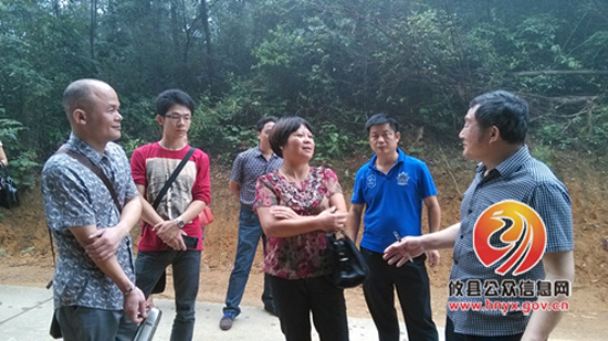 炎陵县计生协来攸考察交流计生协会工作